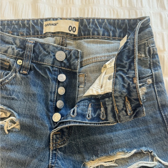 Garage 00 ripped straight jeans - Picture 3 of 3